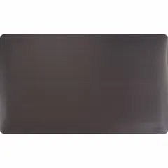 This 75 ft x 4 ft black vinyl mat is 7/8 in thick with a beveled edge and anti-slip backing. Designed for industrial workstations and assembly lines, it provides slip resistance and comfort for standing workers.
