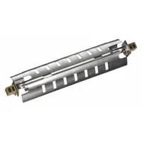 Genuine OEM defrost heater assembly for refrigerators and freezers. Heats evaporator coils during the defrost cycle to prevent ice buildup, ensuring proper airflow and cooling performance