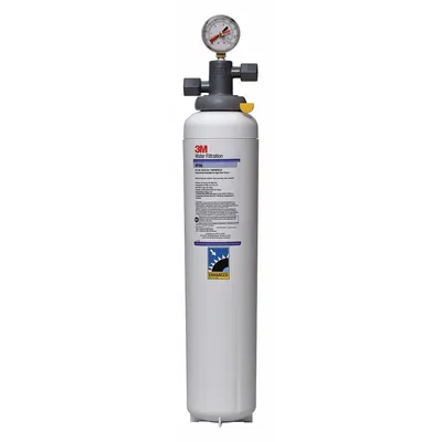 3M Water Filtration System: 0.2 micron, 5 gpm, 54,000 gal, 23 5/8 in Overall Ht - Drinking Fountain & Beverage Machine Water Filter Systems