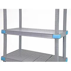 Clear label holder designed for use with Millenia-series plastic shelving. Overall width of 5 1/2 inches. Used to display identification labels for organizing inventory in warehouses, retail stockrooms, and industrial storage areas.