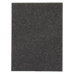 Polyurethane replacement filter mat for air/air heat exchangers. Overall dimensions: 10.6 in height, 13.5 in width, 0.39 in depth. Traps airborne particles to maintain cooling efficiency in electrical enclosures.
