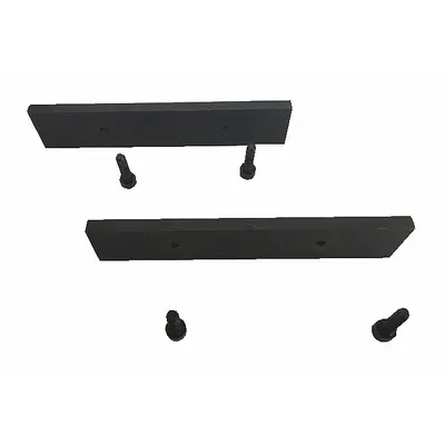WESTWARD Replacement Jaw: Works with 10D733/10D737 (MPN GGS_45847) - Screw-In Vise Jaw Caps