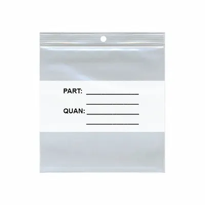OEM APPROVED VENDOR Preprinted PARTS & QUANTITY Poly Bag - Preprinted PARTS & QUANTITY Poly Bags