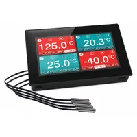 LASCAR Temperature Data Logger: 257°F, EL-SGD 43-ATP, Temp, USB, 257°F Max Temp Measured °F, Windows
