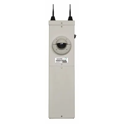 POWER SENTRY 6000 Power Sentry Mount: Power Sentry Mount, 21 in Overall Ht - Portable Mounted Video Surveillance Systems