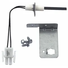 Silicon-nitride igniter for gas-fired heating systems. Used as a replacement component in furnaces and boilers to ignite gas burners. Consult original equipment documentation for electrical ratings and dimensions.