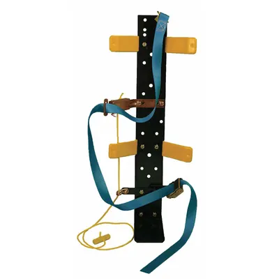 OEM Bracket: Nylon/Thermoplastic, Black/Yellow - SCBA Storage