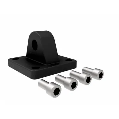 ARO Attachable Mounting Kit: Attachable Mounting Kit, Eye Bracket, Fits 2 in Bore Dia - Eye Bracket Mounting Hardware