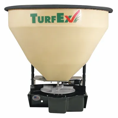 TURFEX Tailgate Spreader: Vehicle Battery-Powered, Compatible With: UTV, Broadcast - Tailgate Spreaders