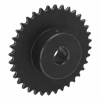 TRITAN Sprocket: 35, For 3/8 in Chain Pitch, 3/4 in Bore Dia, 36 Teeth, 4.303 in Pitch Dia, Steel (MPN 35BS36H X 3/4)