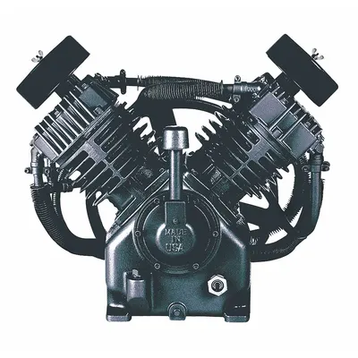 SPEEDAIRE Air Compressor Pump: Splash Lubricated, 2 Stage, 15 hp, 51.0 cfm @ 175 psi - Speedaire Air Compressor Pumps
