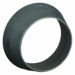 Steel double-ferrule compression fitting for 3/8 in OD tubing. Compatible with Swagelok fitting brands. Used in industrial fluid systems for leak-tight connections in instrumentation, hydraulic, and pneumatic applications.