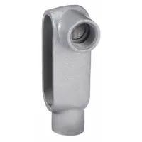 Conduit Outlet Body: Iron, 2 in Trade Size, LL Body, 48 cu in Body Capacity, Threaded Hub (MPN LL67)