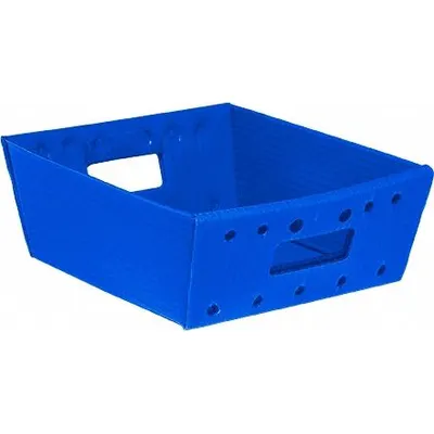 OEM Tray: 0.4159 cu ft - Lightweight Corrugated Plastic Nesting Trays