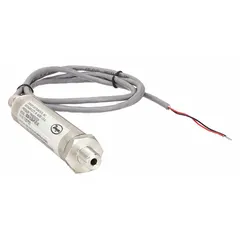 Pressure Transmitter: 0 psi to 300 psi, 4 to 20mA DC, Cable & Wire Leads, IP66 /4X, 1/4 in NPT Male (MPN IS626-13-GH-P1-E1-S1). Key specifications — attr1104678: NPT; attr1104679: Intrinsically Safe; attr1104692: Stainless Steel; attr1104695: IP66; attr1104702: IS626; attr1104704: 4X; attr1104707: 4 to 20mA DC; attr1104708: 1,500 psig.