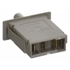 Genuine OEM lamp switch for Electrolux refrigerators and freezers. Controls interior light activation when door opens and deactivation when closed.