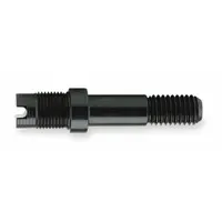 This pneumatic tool threaded mandrel is designed for installing rivet nuts with M12 compatible external thread size and coarse thread. It is used in industrial assembly and maintenance applications where helical inserts are required