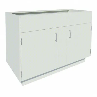 INSTOCK Sink Base Cabinet: 35 1/8 in Overall Ht, 22 in Overall Dp, 4 1/4 ft Overall Wd - Sink Cabinets