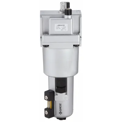 GROZ Compressed Air Lubricator: Micro Mist, 1 in NPT, 318 cfm, 290 psi Max Op Pressure - GROZ FRL Air Lubricators