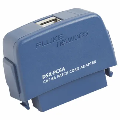 FLUKE NETWORKS Single Adapter: DSX-PC6A - Fluke Networks Copper Cable Testing Accessories