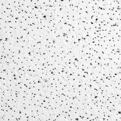 This mineral fiber ceiling tile features a fine fissured surface and a white finish. It is sized 24 in x 48 in with a square lay-in edge for installation in standard grid systems. The tile offers a Noise Reduction Coefficient (NRC) of 0.55 and a Ceiling Attenuation Class (CAC) of 35, providing sound absorption and sound blocking. It is sag resistant and contains high recycled content. Suitable for library applications where acoustic control is needed.