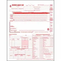 JJ KELLER Drivers Daily Logbook 5 In 1: Driver's Daily 5-in-1 Log Book, Carbonless, English, 31 PK (MPN 8537)