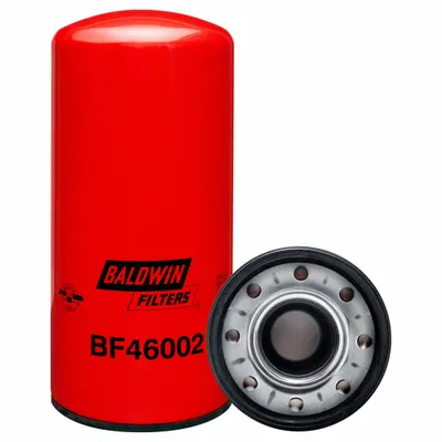 BALDWIN FILTERS Fuel Filter: Spin-On, 4 5/8 in Outside Dia, 2 1/4"-12 Thread Size - Spin-On Fuel Filters