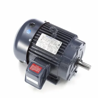 MARATHON MOTORS Three Phase TEFC Motor: Rigid Base Mount, Totally Enclosed Fan Cooled - Rigid Base 3-Phase General Purpose AC Motors