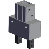Parallel Gripper: 28 mm Stroke Lg, 15 psi to 87 psi, 87 psi Max Op Pressure, 15 psi Min Op Pressure (MPN MHQG2-40D)