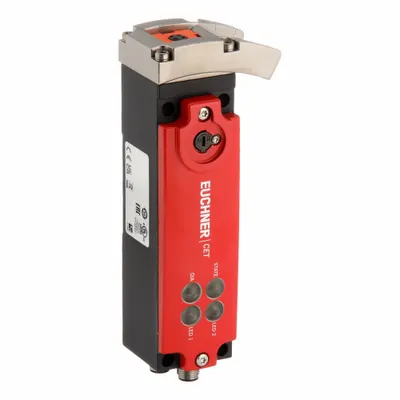 EUCHNER Locking Safety Switch: Built-in Connector, Unicode, 5_8 Pins, M12 - Safety Switches with Guard Locking