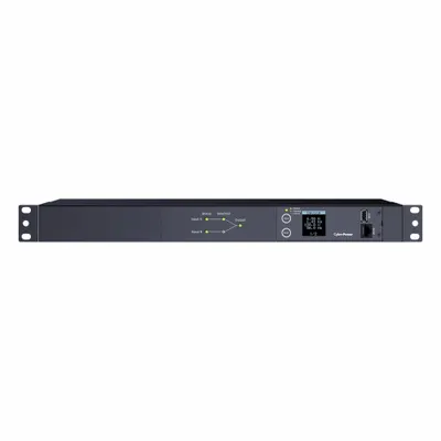 CYBER POWER Power Distribution Unit: Single-Phase, 12 Outlets, (12) IEC-320 C13, Metered - Locally-Monitored Metered PDUs