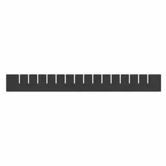 This black plastic conductive divider is designed for use in ESD-sensitive environments to organize components within compatible storage systems. It measures 20 in x 2 in and is suitable for use with manufacturer model DG93030CO.