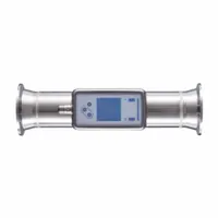 IFM Ultrasonic Flowmeter: Flow Meter, Ultrasonic, Oils/Water/Water-Like Liquids, Clamp, 4-20 mA (MPN SUH400)