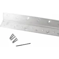 Bolt-on mounting system for strip doors, constructed from polypropylene. Designed for universal mounting of strip curtains in industrial doorways to help control temperature, dust, and noise
