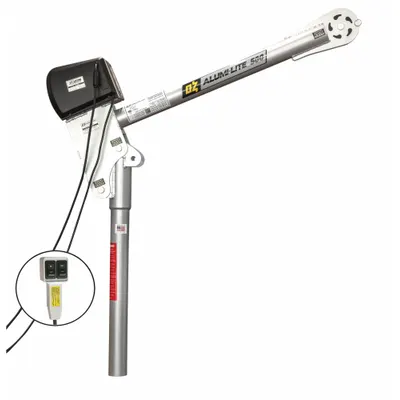 OZ LIFTING PRODUCTS Lightweight Aluminum Davit Crane - Lightweight Aluminum Davit Cranes