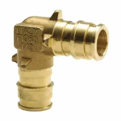 This UPONOR expansion brass barbed tube fitting features a barbed x barbed connection with 1/2 in ID on both ends. Designed for use with PEX tubing, it is suitable for plumbing and radiant heating systems where a secure, leak-resistant joint is required.