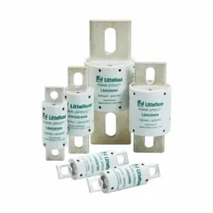 Very-fast-acting bolt-on fuse rated 350 A at 500 V AC and 500 V DC. Designed for overcurrent protection in power electronic circuits such as inverters, drives, and UPS systems. Compact bolt-on form factor for secure installation.