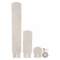 Replacement paddle kit containing one each of 1 in, 2 in, 3 in, and 6 in paddles. Compatible with FS254 flow switches. Used in HVAC, boiler, and process piping systems for liquid flow detection.