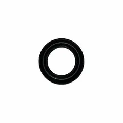 U-Cup packing designed for dynamic sealing in reciprocating rod or piston applications. Used in industrial pumps and pneumatic equipment to prevent fluid or air leakage. Part number Y186-49.