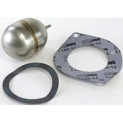Replacement gasket for McDonnell & Miller Model 193 steam trap cover. Seals the cover to prevent steam leakage and maintain system pressure in steam heating and process applications.
