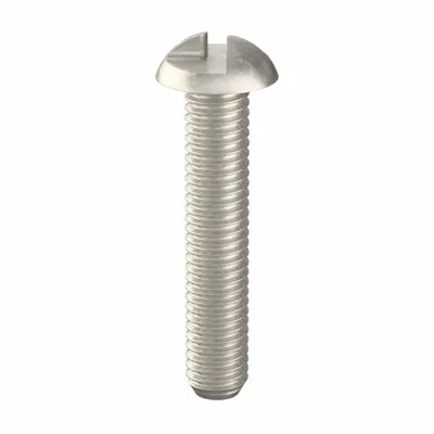 TAMPER-PRUF-SCREW Tamper Resistant Screw: #10-32 Thread Size, 1 in Lg, Stainless Steel, Plain - Round Head Tamper-Resistant Machine Screws