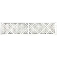 MERV 7 pleated air filter measuring 46 in x 11 in x 1 in. Constructed with synthetic media and a beverage board frame. Designed for general-purpose HVAC filtration in commercial and industrial buildings to capture airborne particles such as dust, pollen, and mold spores