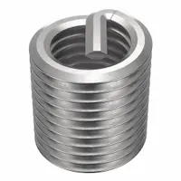 HELI-COIL Helical Insert: Tanged Tang Style, Free-Running, 1 1/8"-7 Thread Size, Stainless Steel (MPN K1185-18)