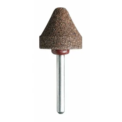 DREMEL Abrasive Point: Tapered, 5/8 in Head Wd, 1 1/2 in Head Lg, 1 Pieces, Metal - Abrasive Points for Rotary Tools