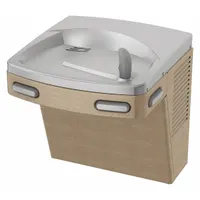 OASIS Drinking Fountain: On-Wall, 18 15/16 in Ht, Front Push Button/Side Push Button, 8 gph @ 50°F (MPN PG8AC)