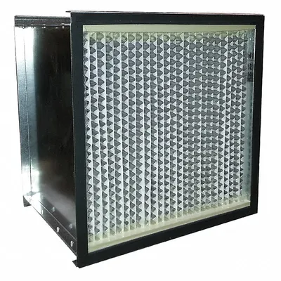 OMNITEC Air Filter: 300 cfm Airflow - Max, Air Filter, 12 in Nominal Ht, 12 in Nominal Wd - Filters for Negative Air Machines