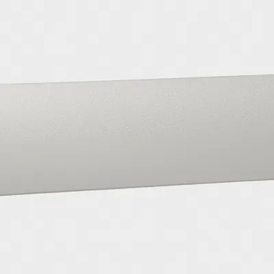 PAWLING CORP WG-7 PVC Crash Rail & Bumper Guard, Linen White, 8 in H x 12 ft L - PVC Crash Rails & Bumper Guards