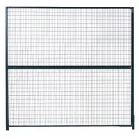WIRECRAFTERS Stacking Panel: 10 ft H x 10 ft W x 1 1/4 in D, Gray, Powder-Coated (MPN 1010RW)