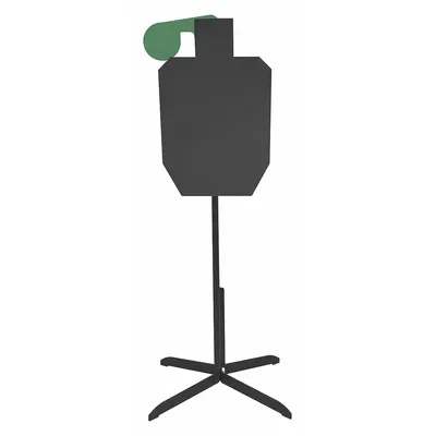 ACTION TARGET Shooting Range Targets: Steel, Freestanding Target, 3 ft Ht, 18 in Wd - Freestanding Targets
