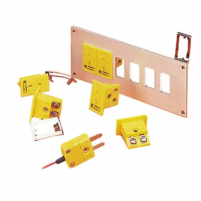 OMEGA Temperature Probe Connectors & Adapters: Panel Jack, For Type T Thermocouple Type - Thermocouple Panel Jacks